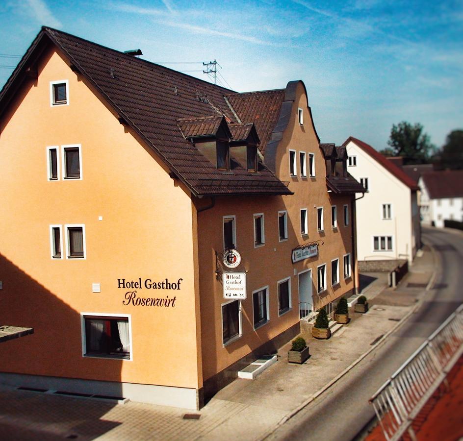 Hotel Gasthof Rosenwirt Au in der Hallertau Bagian luar foto